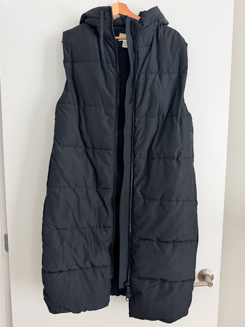 H&M Long puffer vest